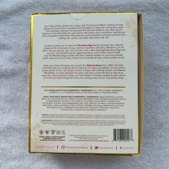 Beauty Bakerie Cake To Go Baking Essentials Kit - Pink and Gold Accents - Picture 2 of 4